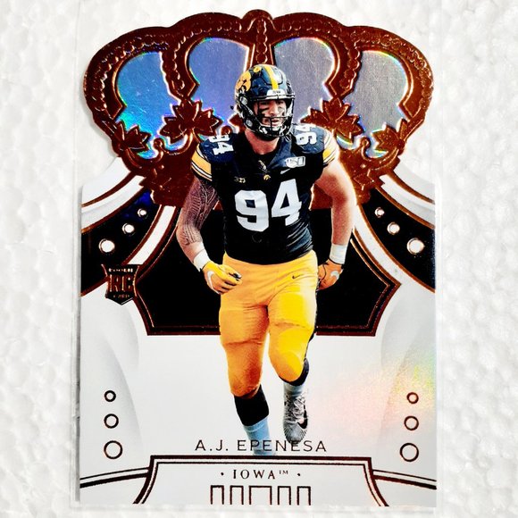 Iowa Hawkeyes 6 Card Lot - CFTBL [4_3_1] - Picture 7 of 14